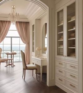 Vêtements de garde-robe personnalisés armoire de chambre à coucher design de meubles fabriqués en Chine - Product Image 4