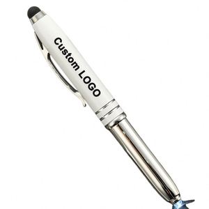 Siy728 Customized Stylus Promotional Led <b>Gift</b> Items Ball With Custom Logo Ballpoint Pen - Product Image 1