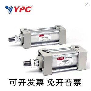 Cilindro Neumático YPC YCM 50-40, Cilindro General con Cuerpo de Aluminio Estándar - Product Image 4