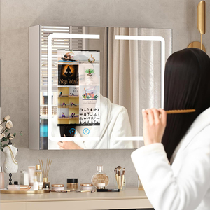 Thông minh TV Vanity Gương tủ thuốc thiết kế cổ điển 36*24 inch Tủ Led Gương Tủ Gương phòng tắm gương - Product Image 5