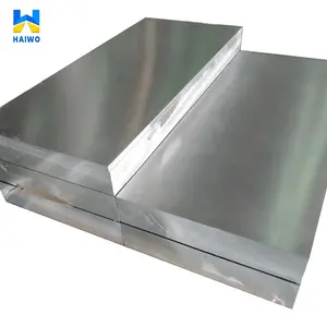 10mm 50mm 100mm espesor H321 1050 1060 1100 3003 5052 5083 6061 7075 Al-Zn-Mg Placa de Aleación de aluminio anodizado precio por Kg