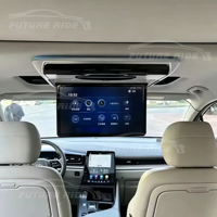 Moniteur de divertissement arrière HD grand écran pliable électrique pour voiture de luxe – Amélioration intérieure
