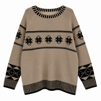 Pull-over de Noël décontracté pour homme, haut de gamme, respirant, en polyester 500g, avec bonnets inclus, vente en gros
