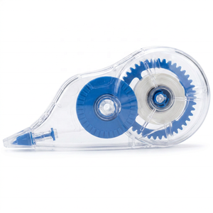 Ruban <span class=keywords><strong>correcteur</strong></span> haute capacité 16M, ergonomique, transparent, avec mécanisme à engrenages bleu fluide pour le bureau et l'école - Product Image 1