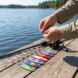 WHYY Nouveauté <span class=keywords><strong>2022</strong></span> Leurre de pêche en métal en forme de poisson 15g-60g pour Morue, Carpe, Saumon, Poisson-chat, Dorade, Tilapia, Luciole, Bar - Product Image 2