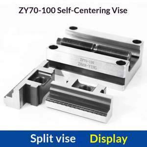 Étau d'établi industriel en métal de haute qualité, auto-centrant, concentrique cinq axes, style 5 axes, universel 4 axes - Product Image 4