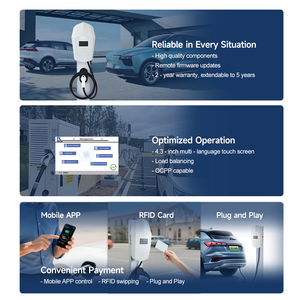 Chargeur de <span class=keywords><strong>voiture</strong></span> <span class=keywords><strong>électrique</strong></span> EONDRIVE Type2 22kW AC, stations de recharge murales à charge rapide <span class=keywords><strong>pour</strong></span> voitures <span class=keywords><strong>électrique</strong></span>s - Product Image 4