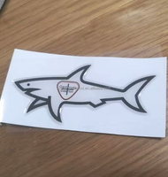 Pegatina 3D Paul Shark 2025, Logotipo Impermeable, Decoración de Dibujos Animados, Pegatina de Inventario al por Mayor