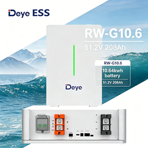 Batería de Litio Lifepo4 para Almacenamiento de Energía Solar Deye ESS RW-G10.6 51.2V 208Ah con Certificación UN, CE y CB - Product Image 1