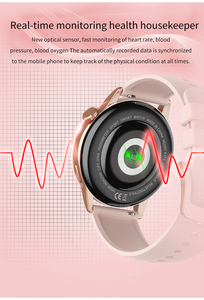 <span class=keywords><strong>HD1</strong></span> Chất Lượng Cao Vòng Quay Amoled Vàng <span class=keywords><strong>Smartwatch</strong></span> Cô Gái Reloj La Bàn Vàng Thông Minh Đồng Hồ Mujer Không Thấm Nước Cho Phụ Nữ Thông Minh Ban Nhạc - Product Image 3