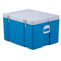 Glacière isotherme moderne robuste en PU/EPS 33L-85L pour livraison alimentaire commerciale, vente ambulante, camping et transport de canettes