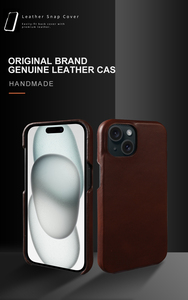 Luxury Top Layerของแ<span class=keywords><strong>ท</strong></span>้หนังแ<span class=keywords><strong>ท</strong></span>้สําหรับiPhone 16 15 14 <span class=keywords><strong>13</strong></span> 12 Seriesยินดีต้อนรับปรับแต่งโลโก้ - Product Image 6