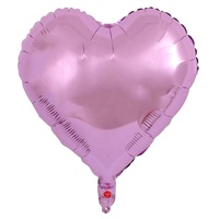 18 Inch Hartvormige Folie Materiaal Hart Ontwerp Ballonnen Valentijnsdag Bruids Douche Decoratie Helium Globos Ballon