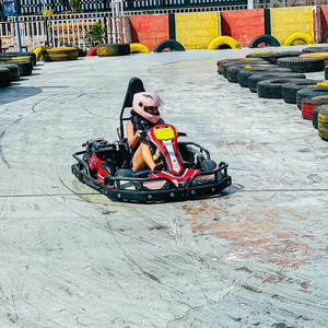 Precio de Fábrica Go Karts de Carreras en Venta, Coche de <span class=keywords><strong>Karting</strong></span> Cuadrado para Entretenimiento, Go Karts Eléctricos para Adultos - Product Image 3