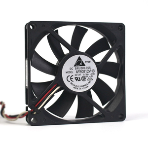 דלתה 8 ס "מ 8025 12v dc 0.41a afb0812vh 80 x80 x25mm 4000 סל חשמל - Product Image 5