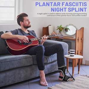 Attelle Nocturne pour Fasciite Plantaire : Version Améliorée pour Femmes et Hommes pour Soulager la Fasciite Plantaire, la Tendinite d'Achille, le Pied Tombant et la Douleur de l'Épine Calcanéenne - Product Image 4