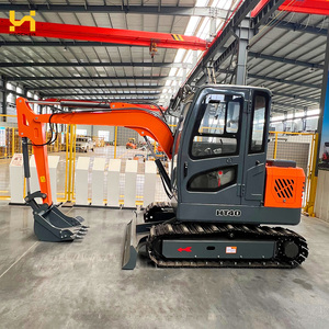 Escavatore Compatto da 3,5T con Rotazione a Zero, Mini Escavatore Idraulico con Attacco Rapido per Progetti Stradali e Comunali - Product Image 1