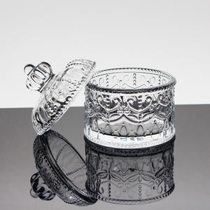 Frascos de Vidrio de Lujo Reciclables para Dulces y Velas Aromáticas, con Tapa de Corona, Color Personalizado OEM ODM, para Velas de Soja - Product Image 6