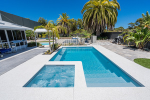 Piscina Interrata di Lusso Prefabbricata con Scocca in Vetroresina FRP dal Design Personalizzato, Piscina Spa Familiare da Esterno di Grandi Dimensioni - Product Image 4