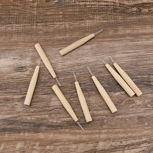 Bathroom Accessory Disposable Bamboo Tooth <b>Gap</b> Cleaning Brush for Hotel or Travel Bathroom Sets - Product Image 5