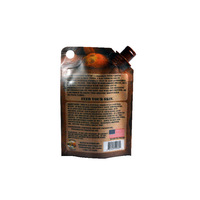 Sachet d'emballage en film d'aluminium autoportant avec bec verseur pour lotion, jus, purée, porridge de riz pour bébé, vinaigre de fruits, de qualité alimentaire