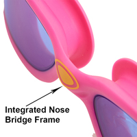Lunettes de natation en silicone nano personnalisées Eyeline pour garçons et filles, lunettes d'entraînement professionnelles Eyeline pour enfants, lunettes de natation pour enfants