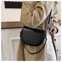 Bolso de Hombro/Bandolera de PU para Mujer, Estilo Lujoso y Ligero, con Correa Única, Diseño de Solapa Debajo del Brazo, de Alta Estética, para Uso Diario