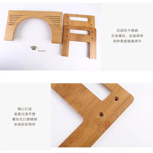 Taburete de baño de madera Mori Etsu, reposapiés de madera maciza para hacer agachamientos, uso en el baño, fácil de limpiar - Product Image 4
