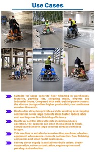 Allanadora de Concreto de Doble Rotor con Motor Lifan, Luz de Trabajo LED, Acabado Eficiente, Adecuada para Pisos Industriales, Talocheuse Béton En <span class=keywords><strong>Gros</strong></span> - Product Image 6