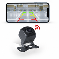 Cámara de Reversa Inalámbrica WiFi AHD720P OEM ODM con Visión Nocturna, Compatible con Aplicaciones, para Autos Pequeños, SUV y Camionetas, Venta al Por Mayor