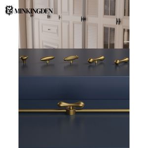 Poignées de <span class=keywords><strong>porte</strong></span> de vitrine en verre style crème personnalisées, à trou percé, pour présentoirs de collection, meubles, armoires et placards, barre de tirage longue - Product Image 4