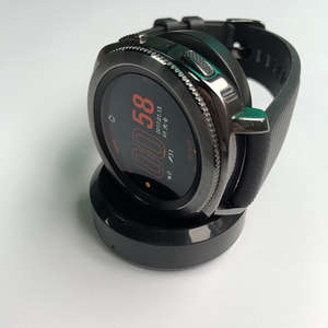 Portable <span class=keywords><strong>Gear</strong></span> S4 S3 <span class=keywords><strong>S2</strong></span> Wireless Qi Charging Cradle Dock pour <span class=keywords><strong>chargeur</strong></span> de montre Classic Frontier pour android watch 6 - Product Image 4