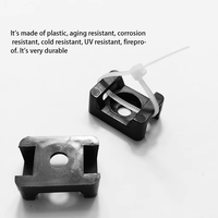 Supports de fixation pour câbles de type selle, supports de câbles, clips pour ordinateur, TV, attaches pour câbles, pinces de fixation, organisateur