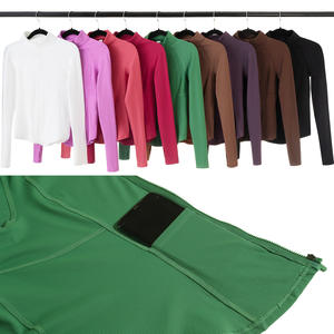 กางเกงโยคะทรงนุ่มแบบพลิกกลับได้พร้อมสายรัดเอวสำหรับผู้หญิงไซส์พลัส ชุด 2 ชิ้น เอวสูง แห้งเร็ว สำหรับวิ่งออกกำลังกาย - Product Image 6