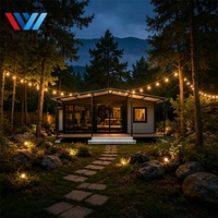 Maisons préfabriquées modulaires pliables de luxe de 10, 20 et 40 pieds, conteneurs pliables, mini-maisons portables et mobiles, prêtes à être expédiées