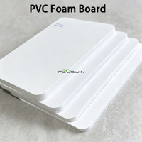 Panneau PVC Celuka Prix Usine 1220*2440mm, Plaque Plastique Rigide Haute Densité pour Décoration Intérieure