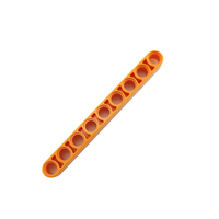 Connecteur de poutre mécanique 1x9 de qualité supérieure, pièces détachées pour blocs de construction MOC, vente en gros, plusieurs couleurs, référence 40490