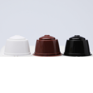 3 capsules de <span class=keywords><strong>café</strong></span> en plastique réutilisables et rechargeables pour boîte à filtres, blanches, certifiées CE - Product Image 5