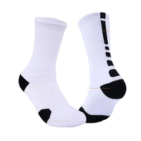Chaussettes de sport pour hommes Elite, respirantes, à séchage rapide, antibactériennes, écologiques, en coton, avec coussinets de compression