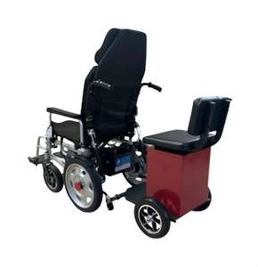 Silla de Ruedas Eléctrica Plegable Portátil de Aluminio con Motor para Personas con Discapacidad - Product Image 1