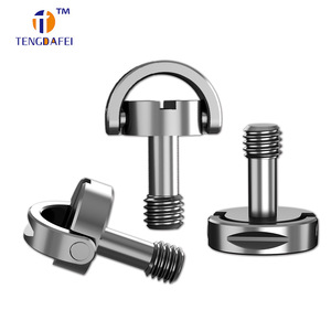 Vis à tête ronde en acier inoxydable Tengdafei M3, vis à six pans creux fendus, vis de serrage manuel pour trépied, matériau 316 - Product Image 2