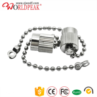 Couvercle d'alimentation d'usine avec la chaîne FC mâle bouchon anti-poussière prise mâle de protection prise femelle Jack RF connecteur coaxial capuchon