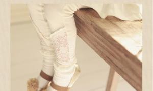 Venta al por Mayor en Línea de Ropa Infantil, Pantalones Casuales de Encaje para Niñas Pequeñas, de un Fabricante Chino - Product Image 4