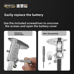 Maiside Hoge Precisie Digitale Roestvrijstalen Nonius Schuifmaat Aanpasbare Antieke Oliemeter Voor Kleine Industrieën Handgereedschap - Product Image 5