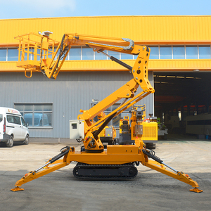 Plateforme de travail aérienne araignée 12-18m à nivellement automatique sur chenilles, vente directe usine, pour la construction et l'entretien - Product Image 4