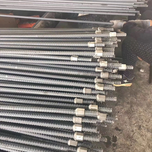 Roof Anchor for Tunneling Right-Handed Anchor Rock Bolt for Mining Support Resin <strong>Rebar</strong> Rock Bolt Fully Ribbed Rock Bolt - Product Image 3