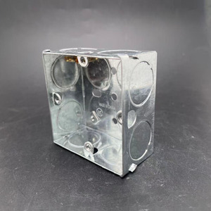 Thép mạ kẽm chống thả phổ thiết bị đầu cuối dưới hộp 3x3 + 1 chuyển đổi nối 3x3 + 1 tấm mạ kẽm - Product Image 4