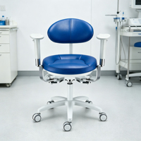 Chaise selle dentaire pivotante et réglable en hauteur pour dentiste
