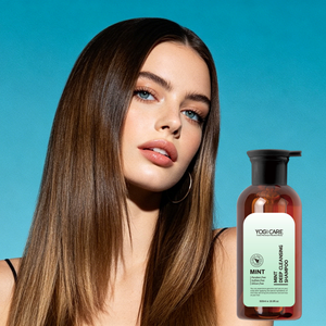 YOGI CARE Sulfate Free Hair <b>Shampoo</b> <b>Mint</b> Deep Cleansing <b>Shampoo</b> For Oily Hair - Product Image 1