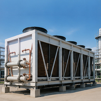 Condensador Evaporativo de Flujo Contrario de Alta Eficiencia y Bajo Ruido, Capacidad de Refrigeración de 50-2000 kW, Larga Vida Útil para Refrigeración Comercial